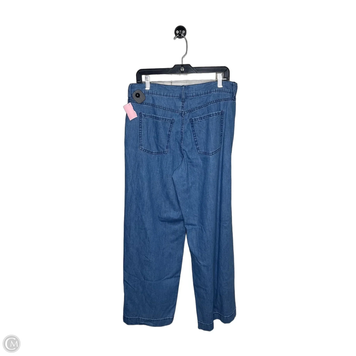 Jeans Wide Leg By Old Navy In Blue Denim, Size: 10