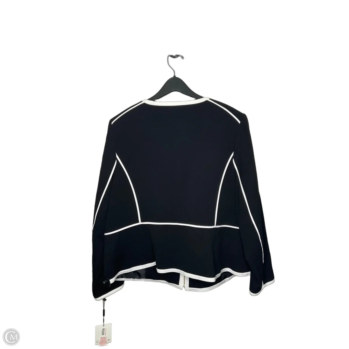 Jacket Other By Calvin Klein In Black & White, Size: 20