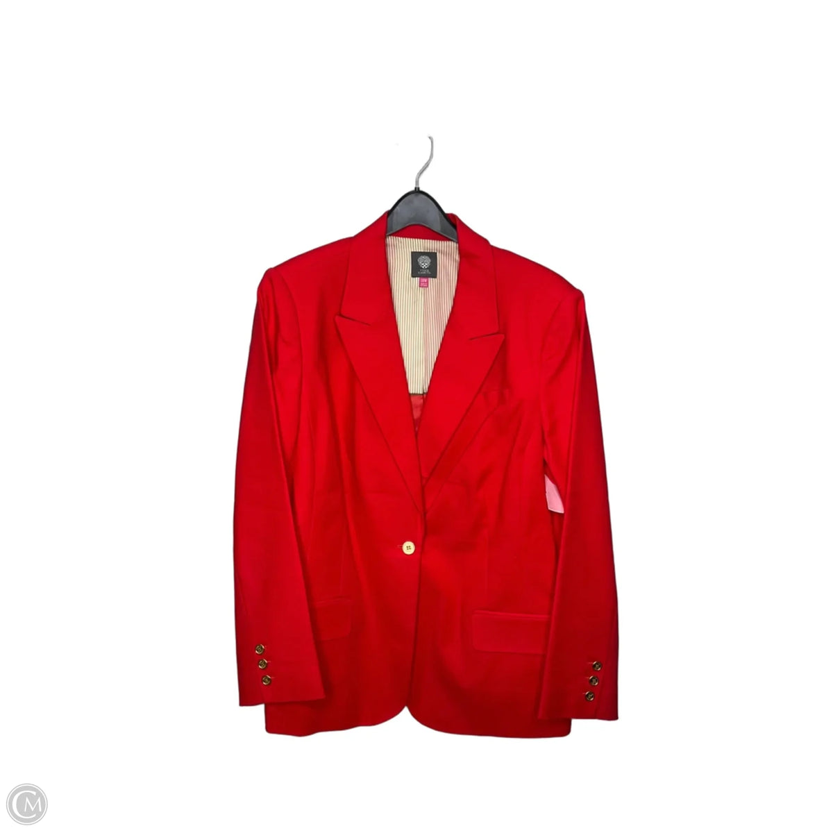 Blazer By Vince Camuto In Red, Size: 18