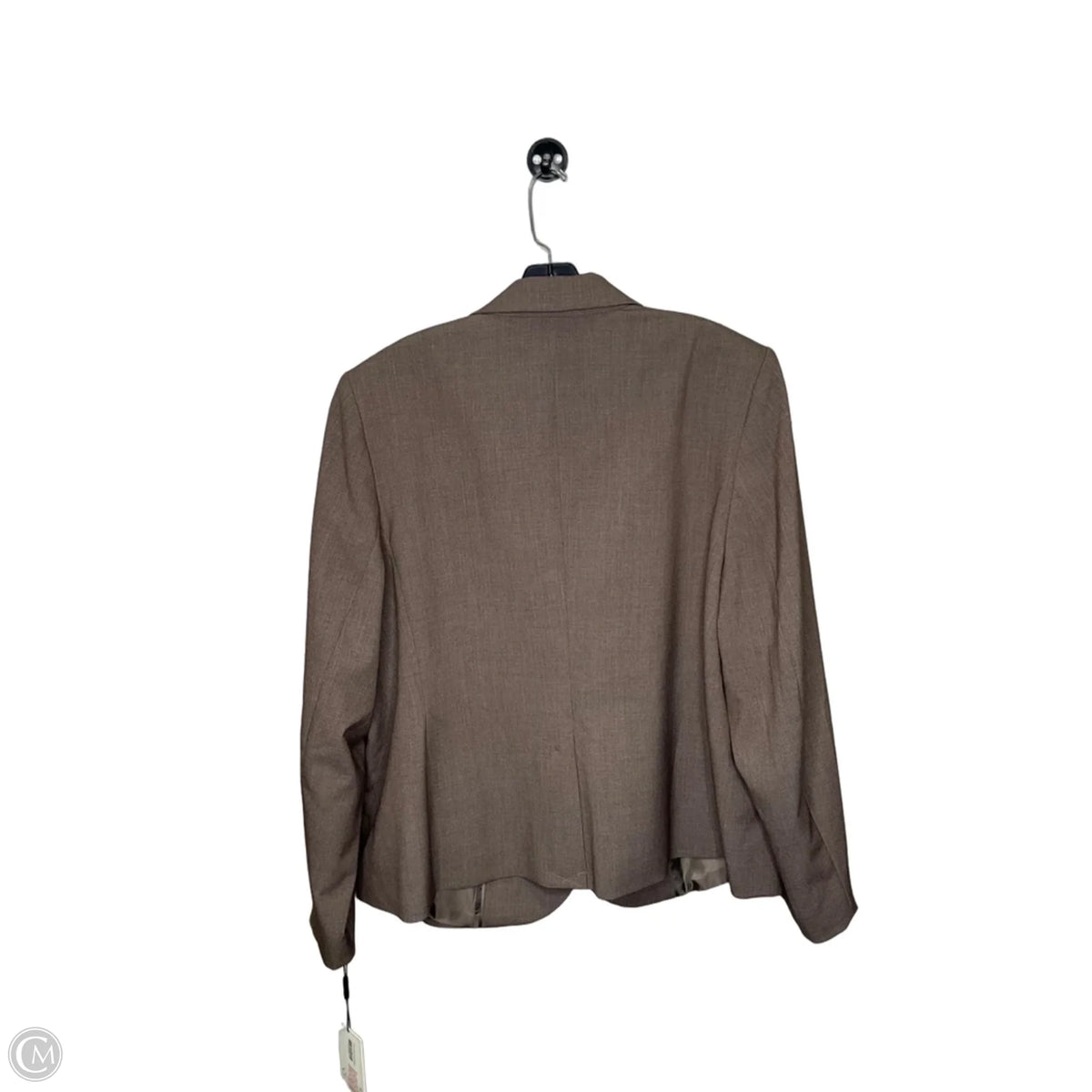 Blazer By Calvin Klein In Brown, Size: 20