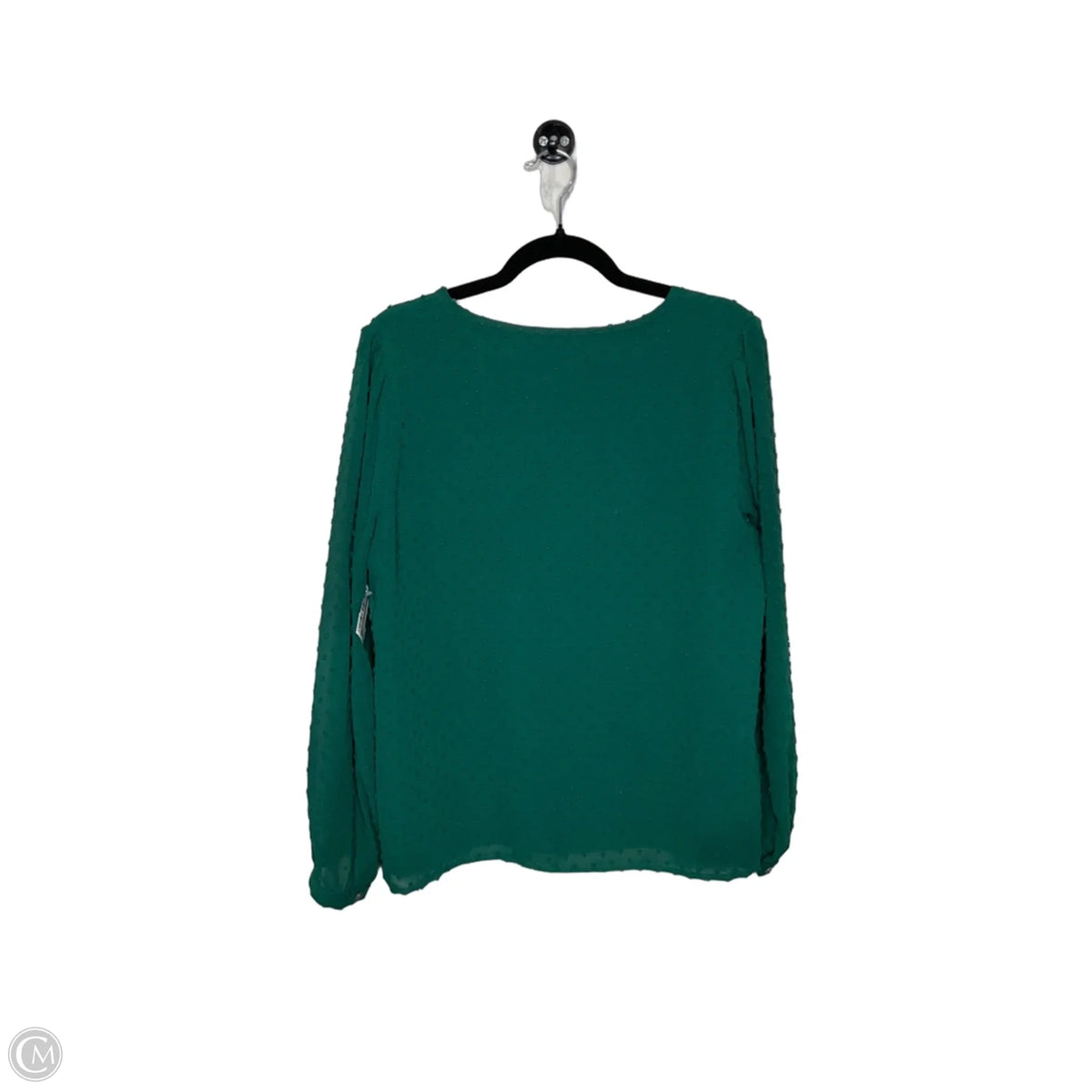 Top Long Sleeve By J. Crew In Green, Size: L