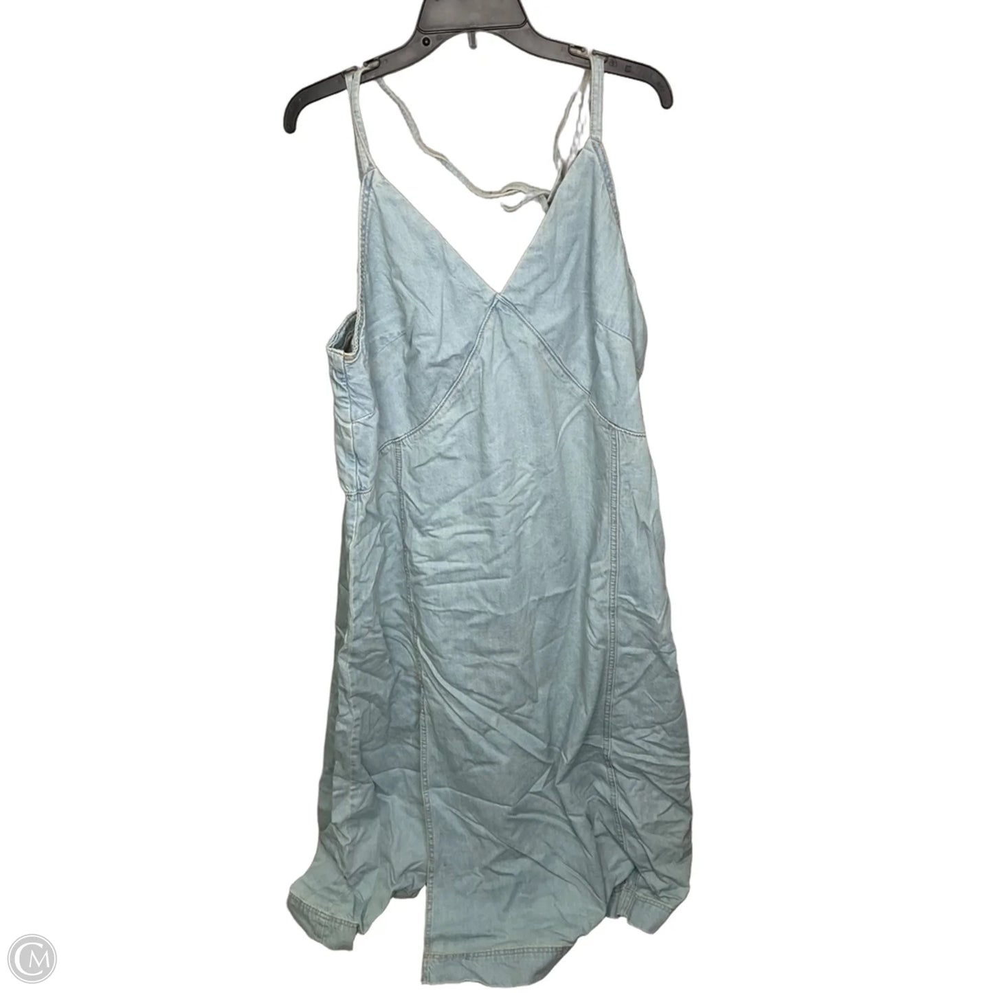 Dress Casual Short By Universal Thread In Blue Denim, Size: Xxl