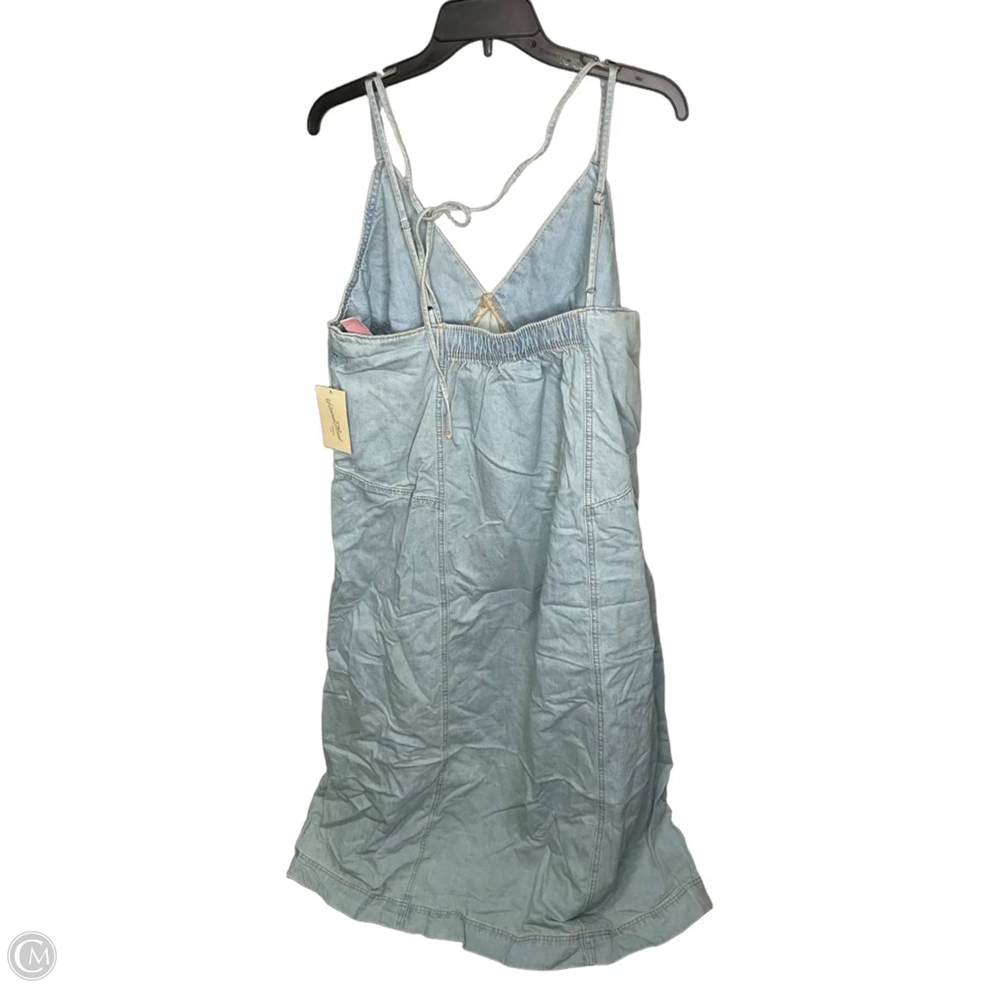 Dress Casual Short By Universal Thread In Blue Denim, Size: Xxl