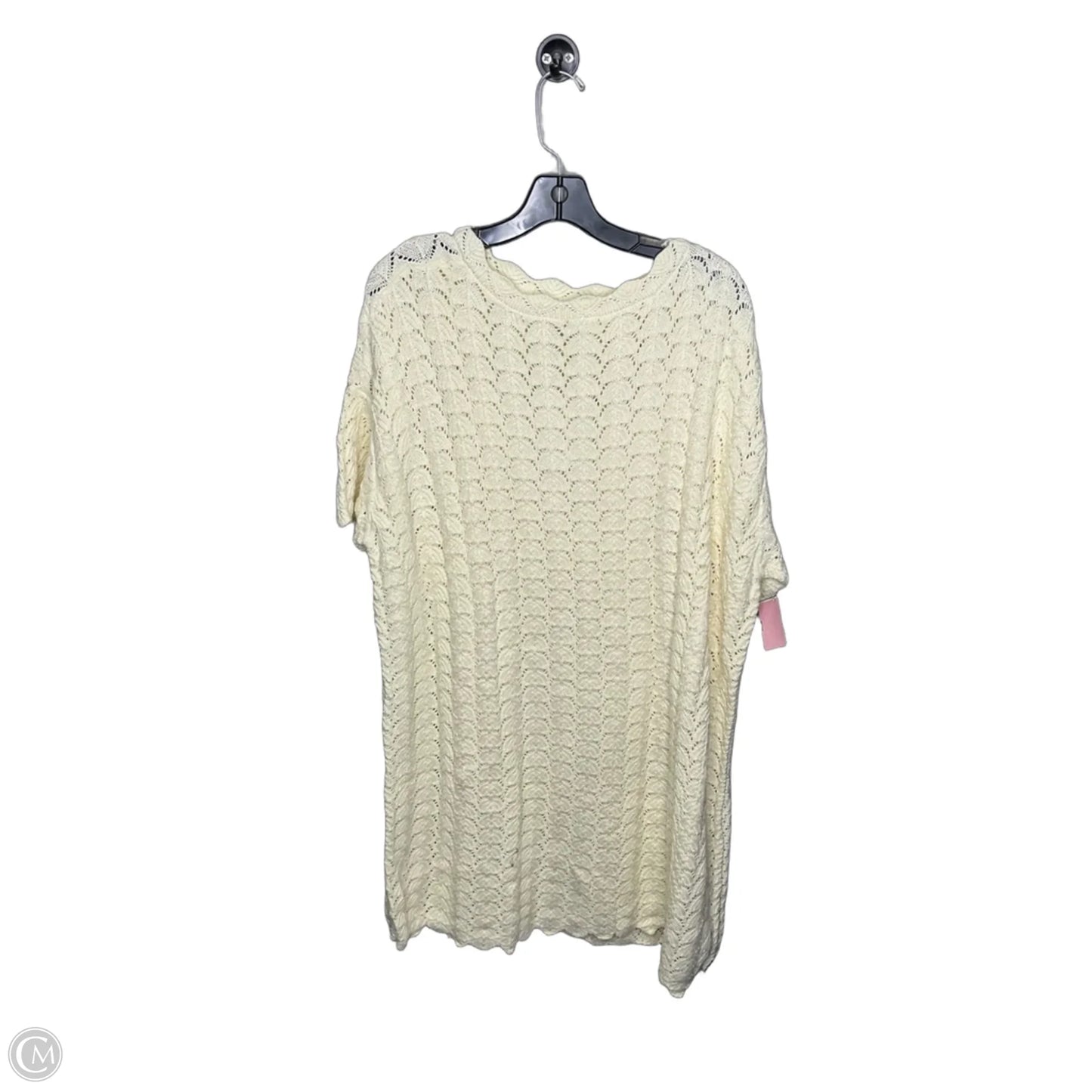Dress Casual Short By A New Day In Cream, Size: 1x