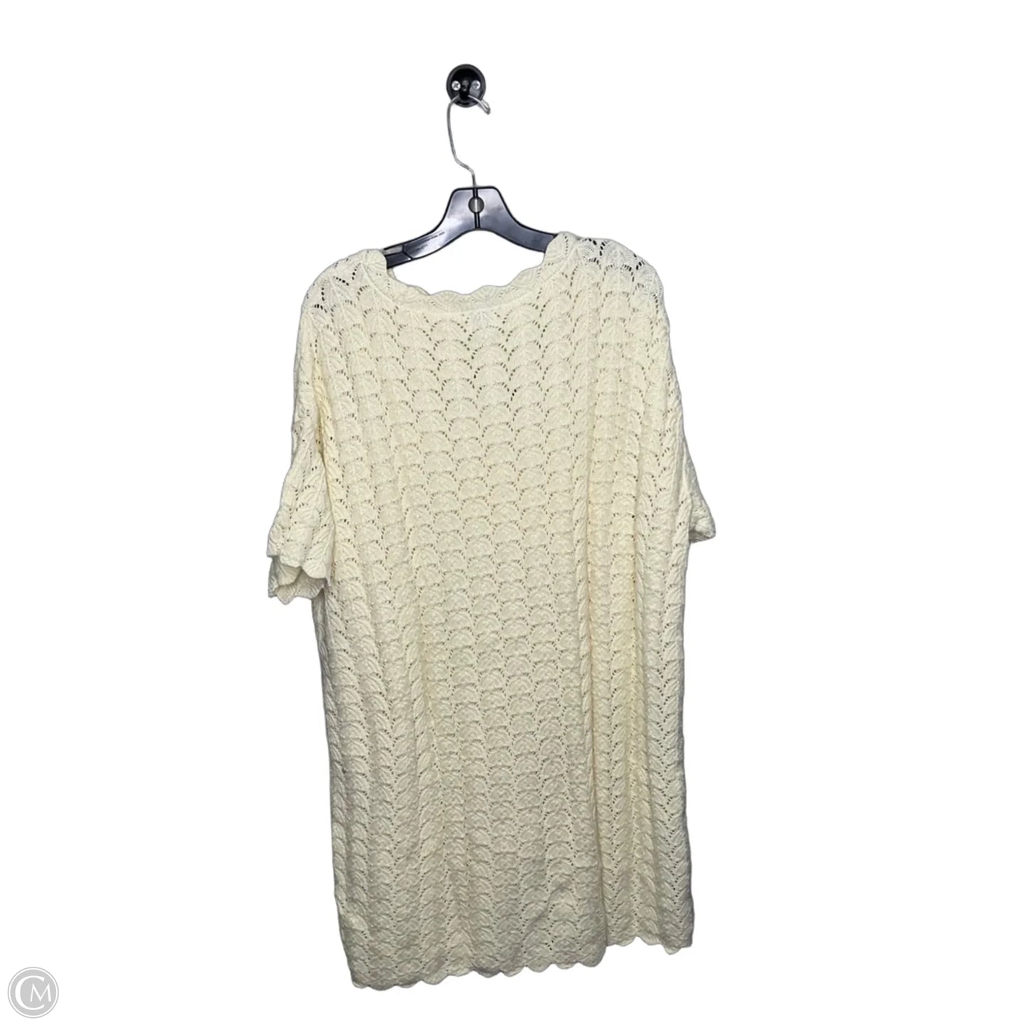 Dress Casual Short By A New Day In Cream, Size: 1x