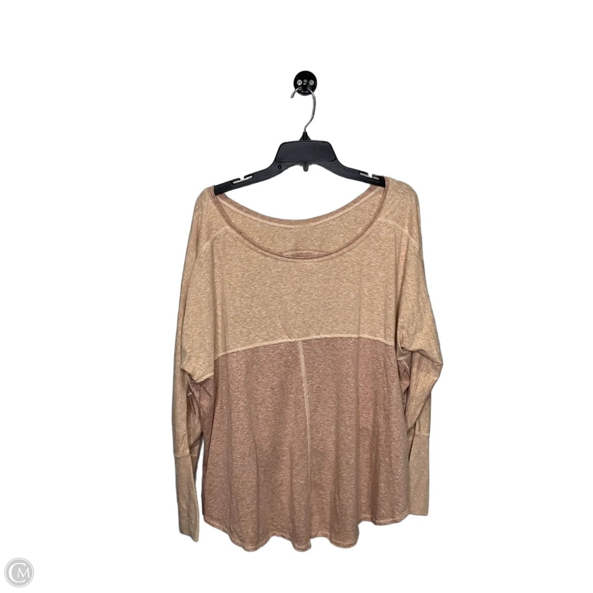Top Long Sleeve By Free People In Pink, Size: M