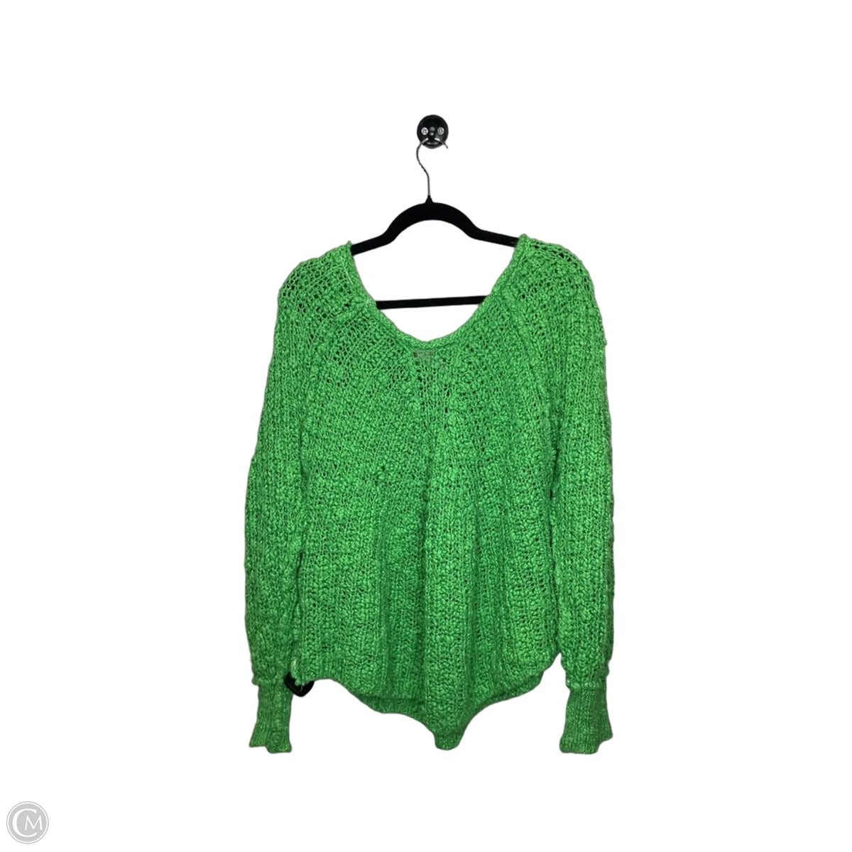 Sweater By Free People In Green, Size: M