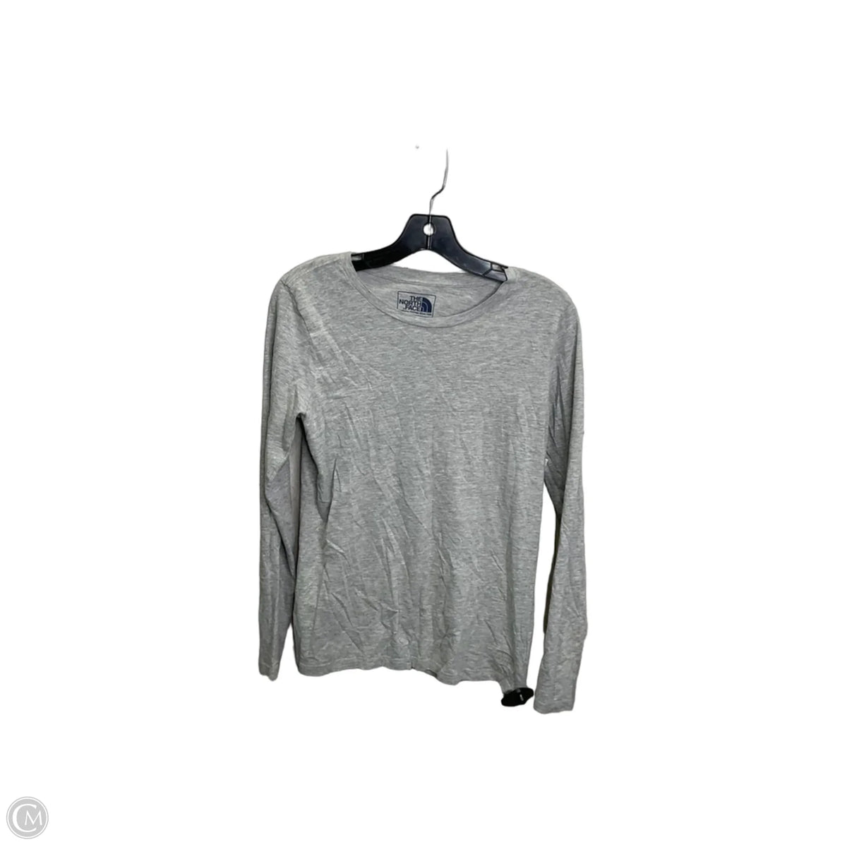 Top Long Sleeve Basic By The North Face In Grey, Size: M