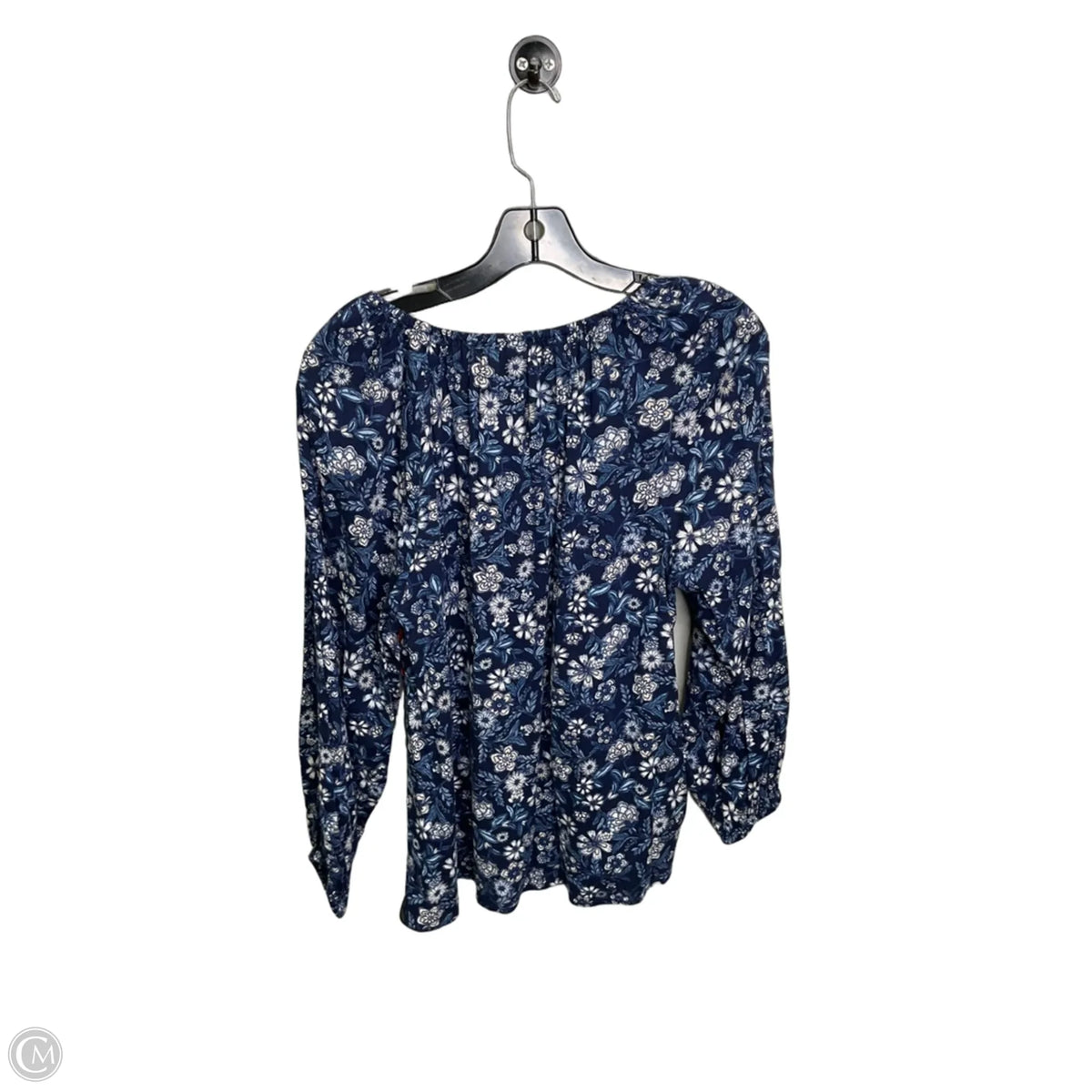 Top Long Sleeve By Old Navy In Blue, Size: M
