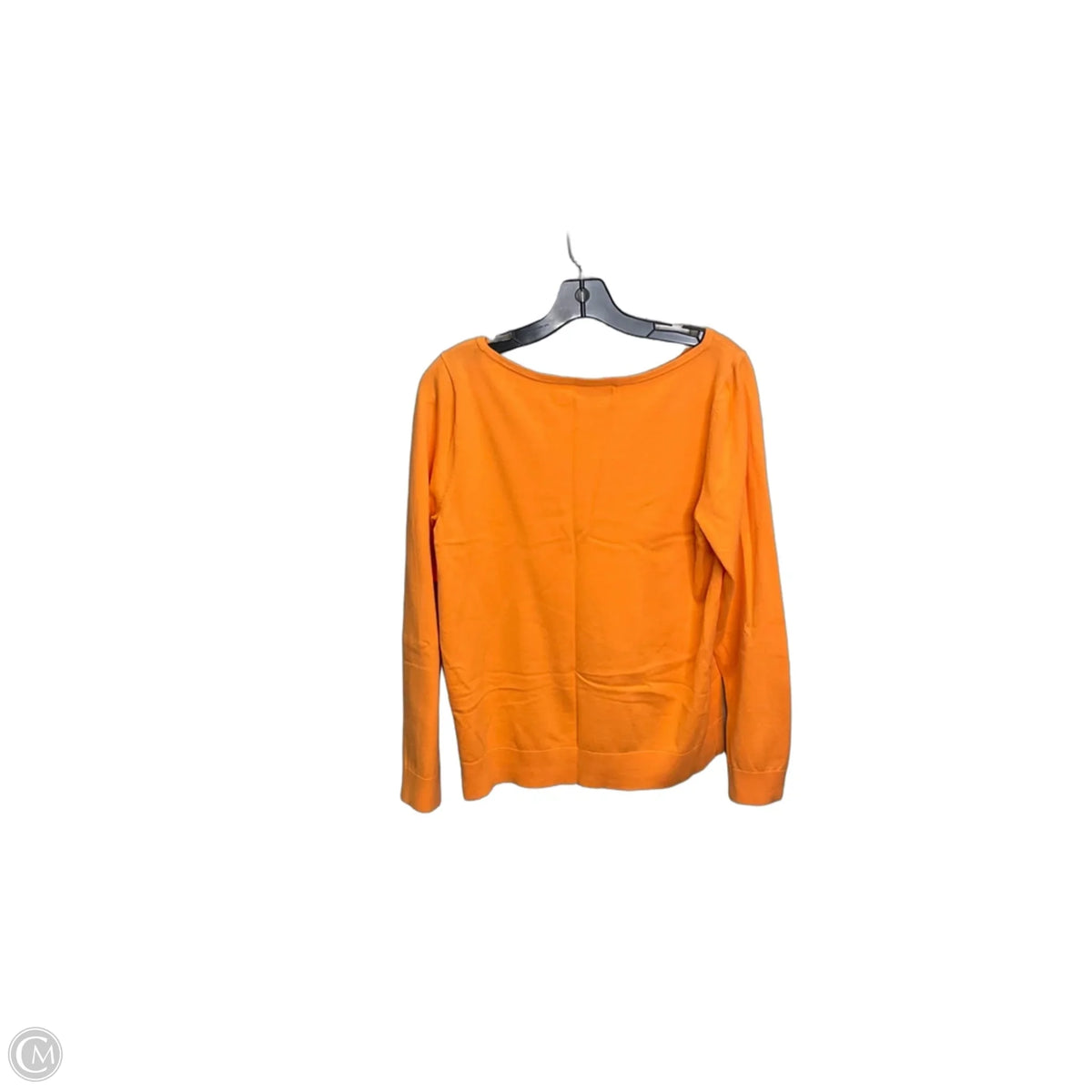 Top Long Sleeve By Tommy Hilfiger In Orange, Size: L