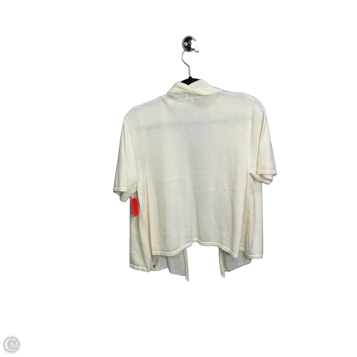 Cardigan By Liz And Co In Cream, Size: Xl