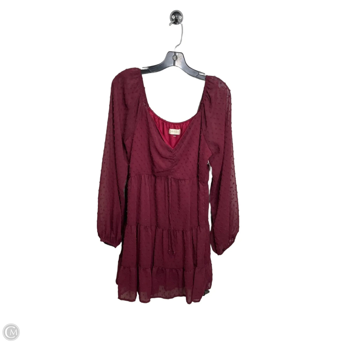 Dress Casual Short By Altard State In Maroon, Size: L