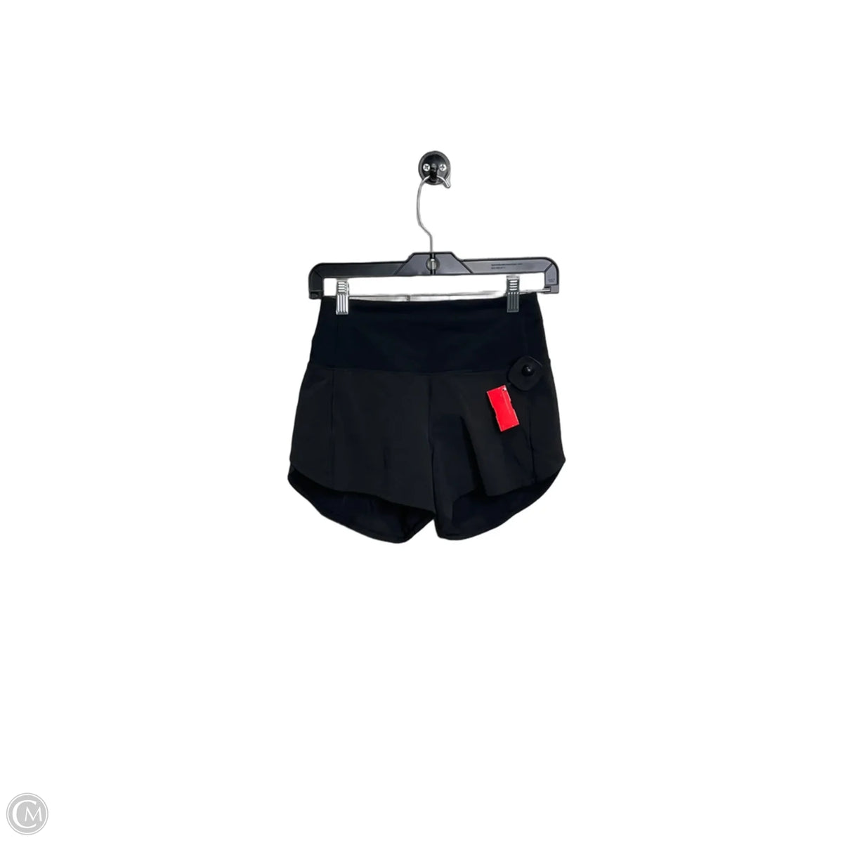 Athletic Shorts By Lululemon In Black, Size: 2