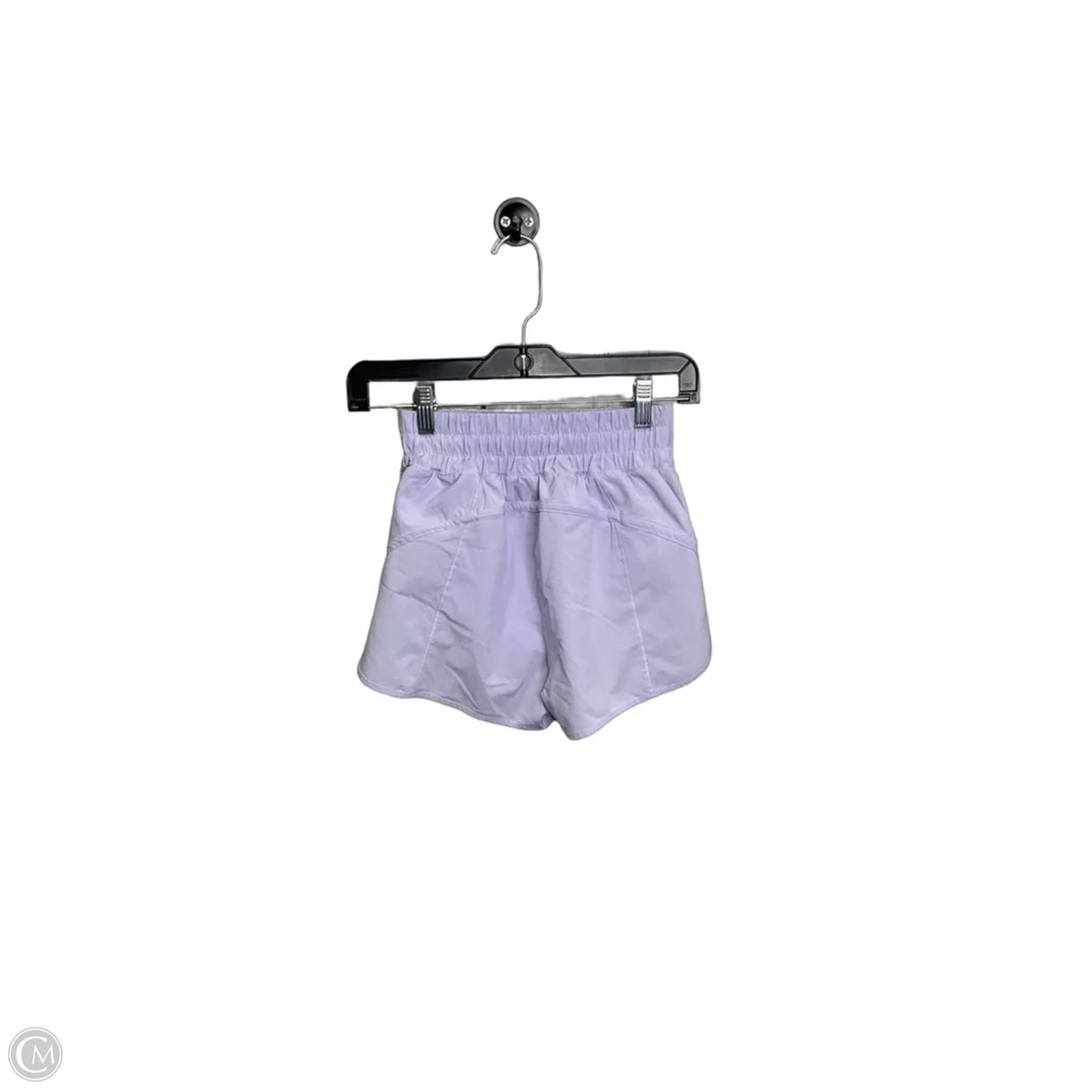 Athletic Shorts By Lululemon In Purple, Size: 4