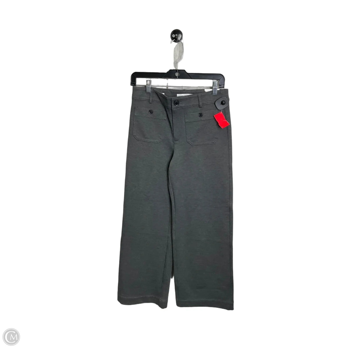 Pants Wide Leg By Loft In Grey, Size: 6p