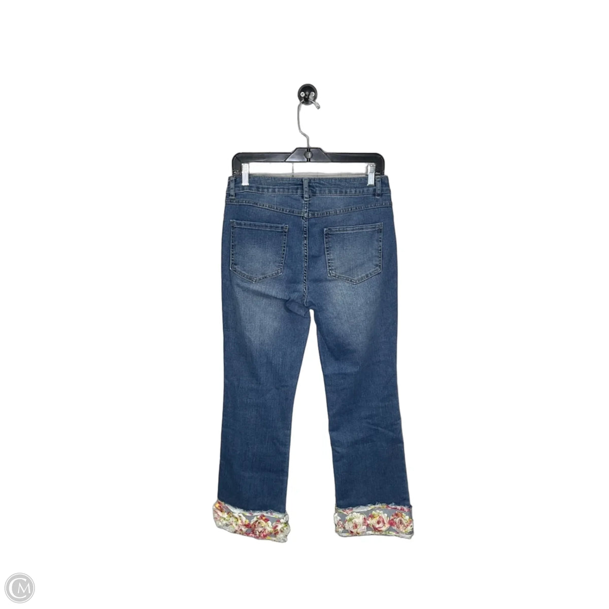 Pants Cropped By D Jeans In Blue Denim, Size: 8