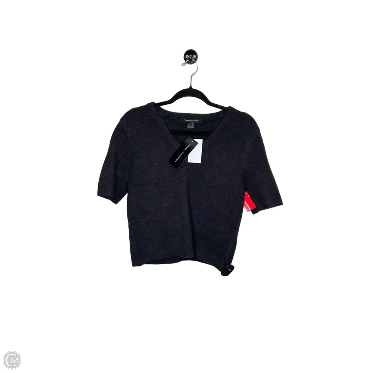 Sweater Short Sleeve By French Connection In Purple, Size: S