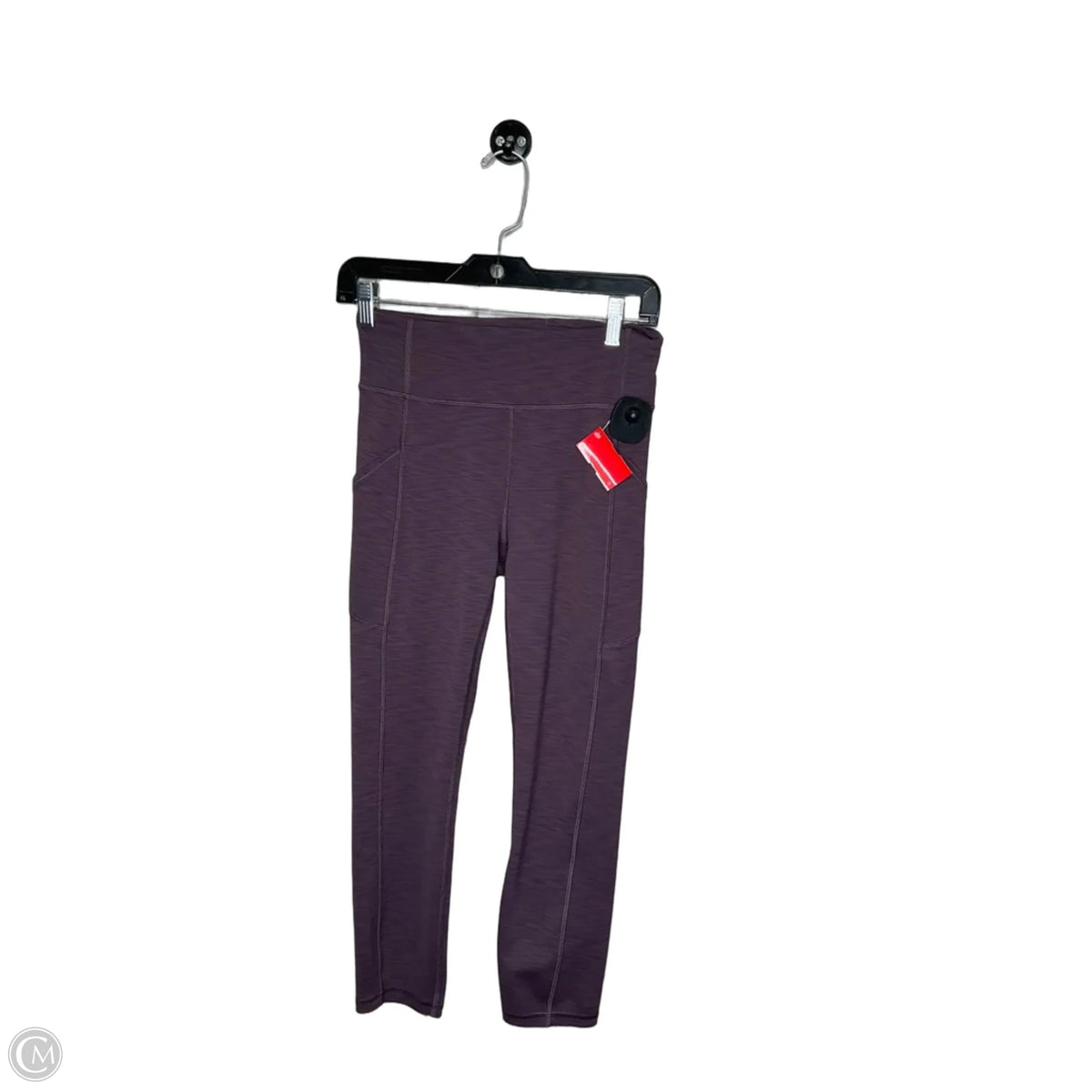 Athletic Leggings Capris By Lululemon In Purple, Size: 6