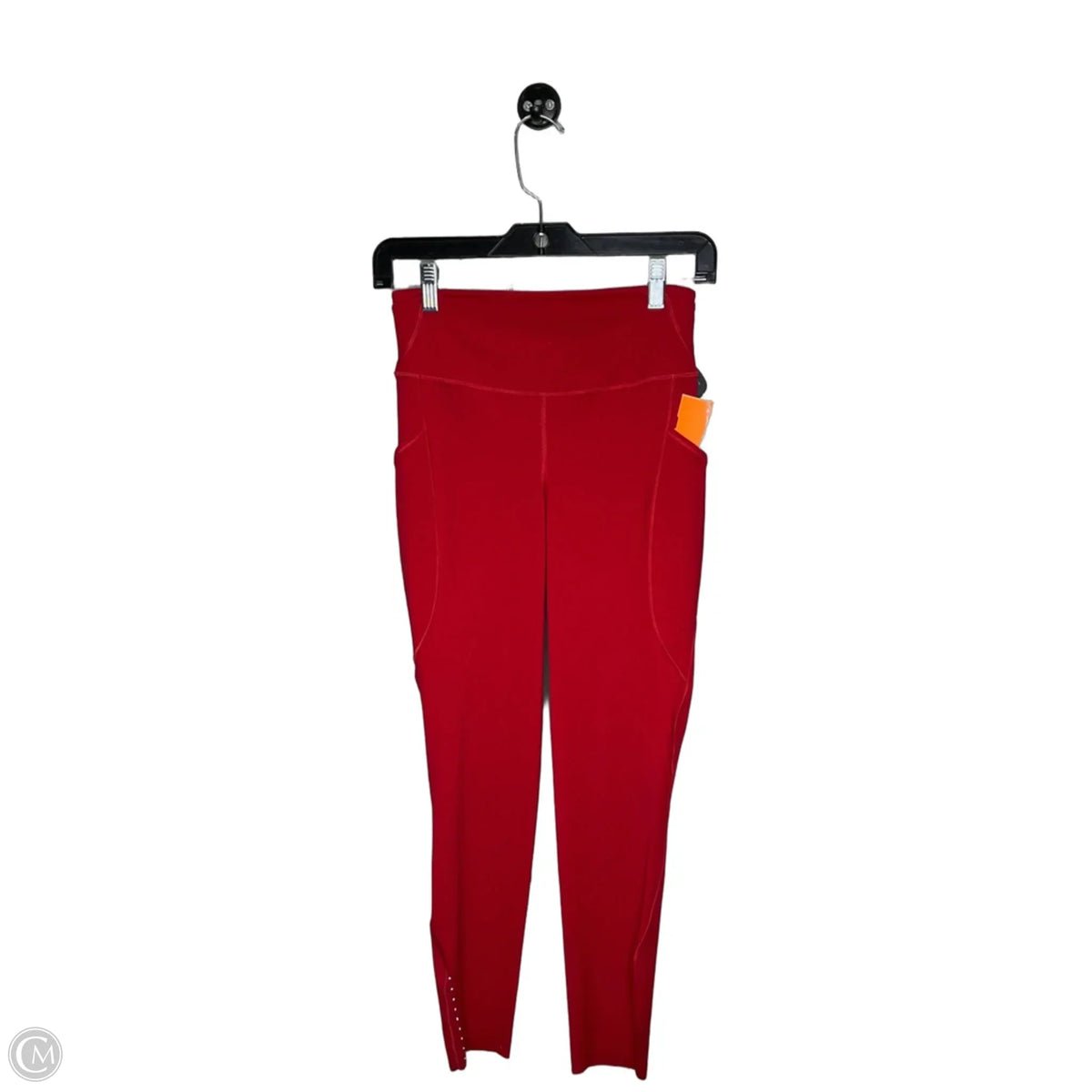 Athletic Leggings By Lululemon In Red, Size: 6
