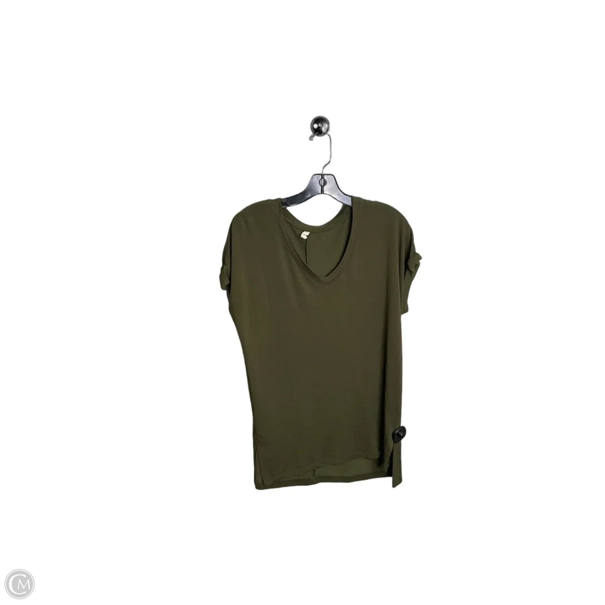 Top Short Sleeve By Wishlist In Green, Size: M