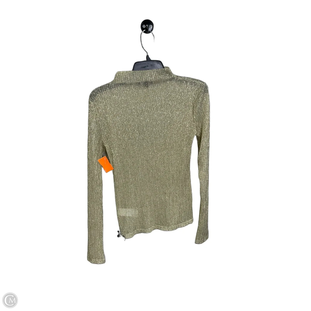 Top Long Sleeve By J. Crew In Gold, Size: S
