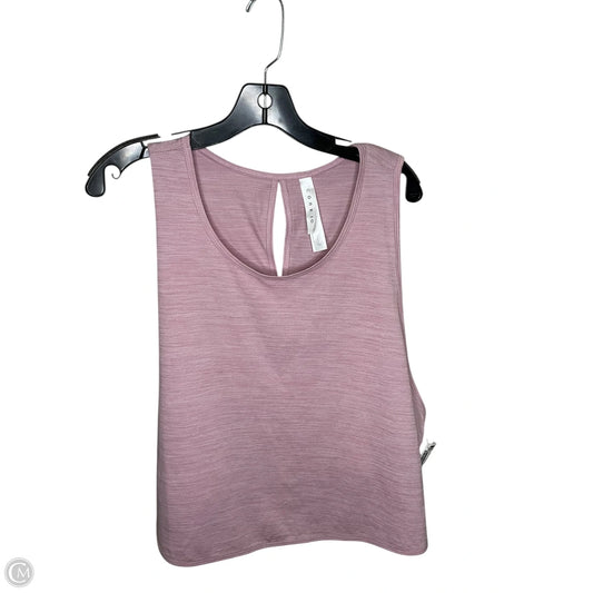 Athletic Tank Top By Clothes Mentor In Purple, Size: 3x
