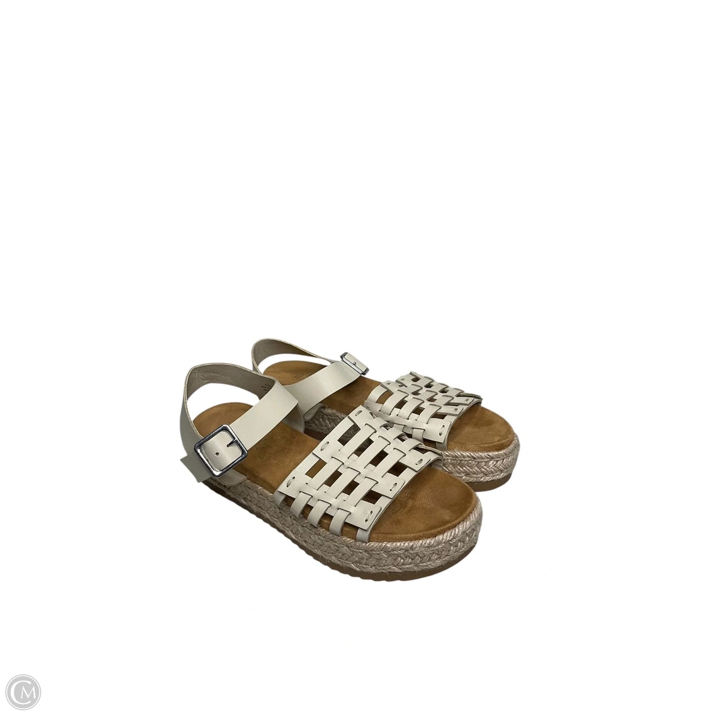 Sandals Flats By Wonderly In Brown, Size: 6