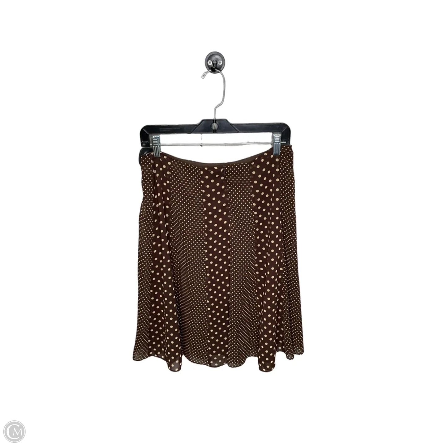 Skirt Midi By B Moss In Polkadot Pattern, Size: 10
