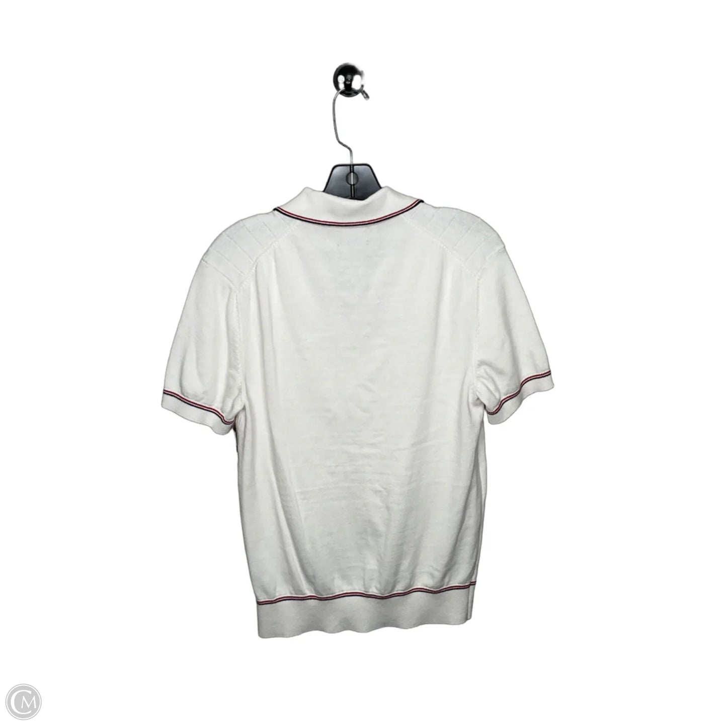 Top Short Sleeve By Ben Sherman In White, Size: S