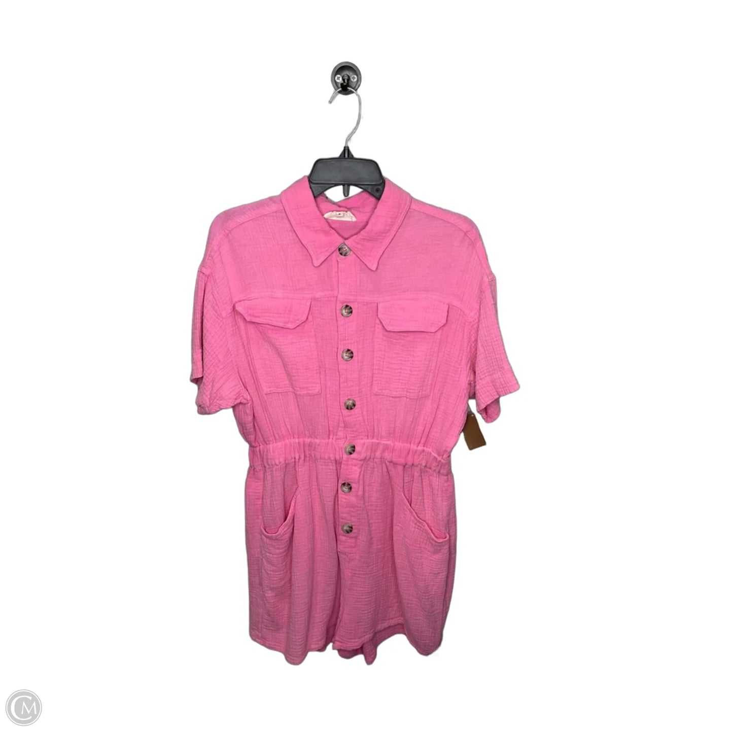 Romper By Peach Love Cream California In Pink, Size: M