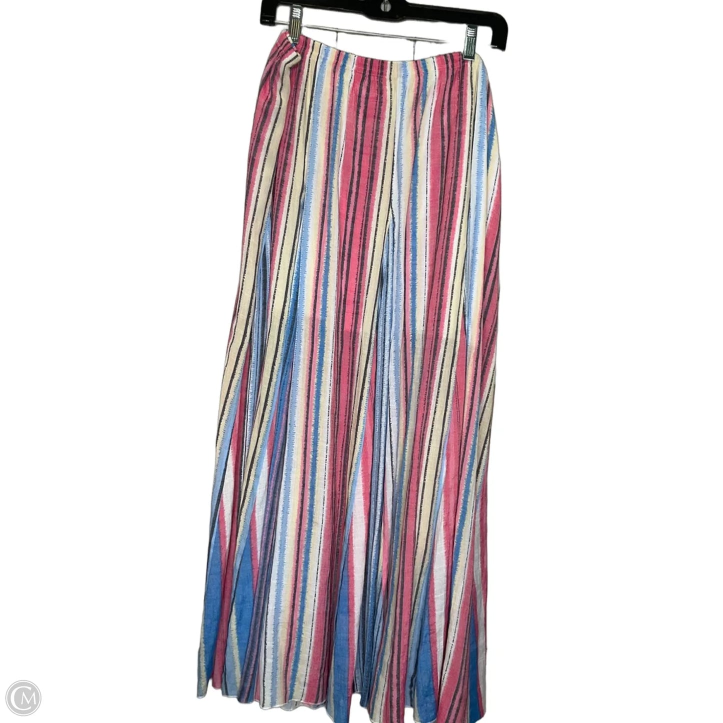 Skirt Maxi By Hope & Harlow In Striped Pattern, Size: Xl