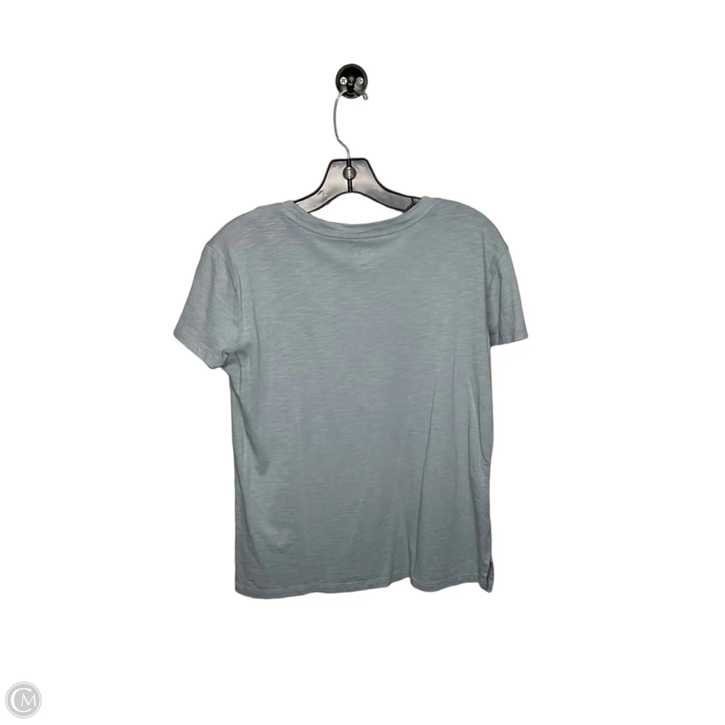 Top Short Sleeve By Maurices In Grey, Size: M