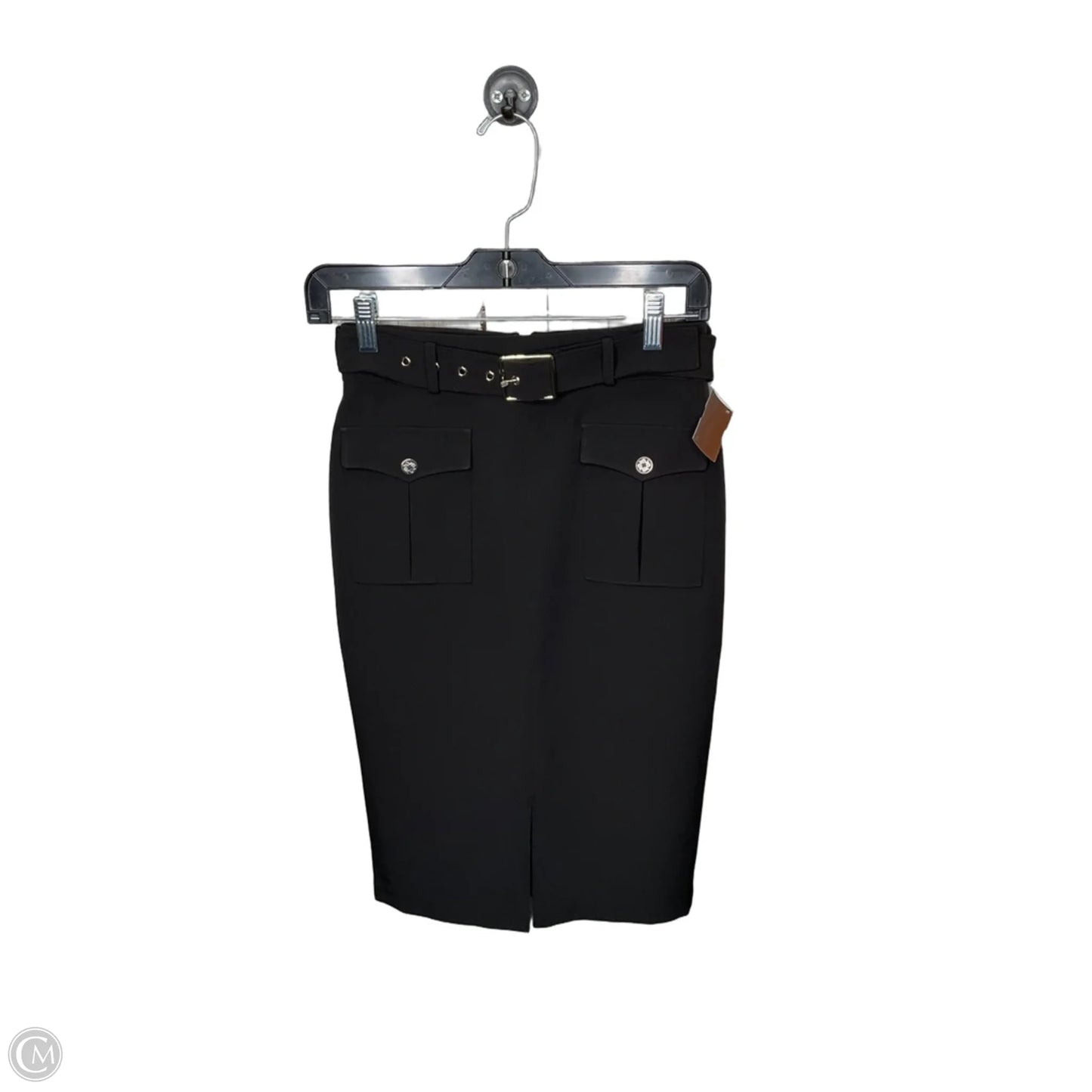 Skirt Midi By White House Black Market In Black, Size: 00