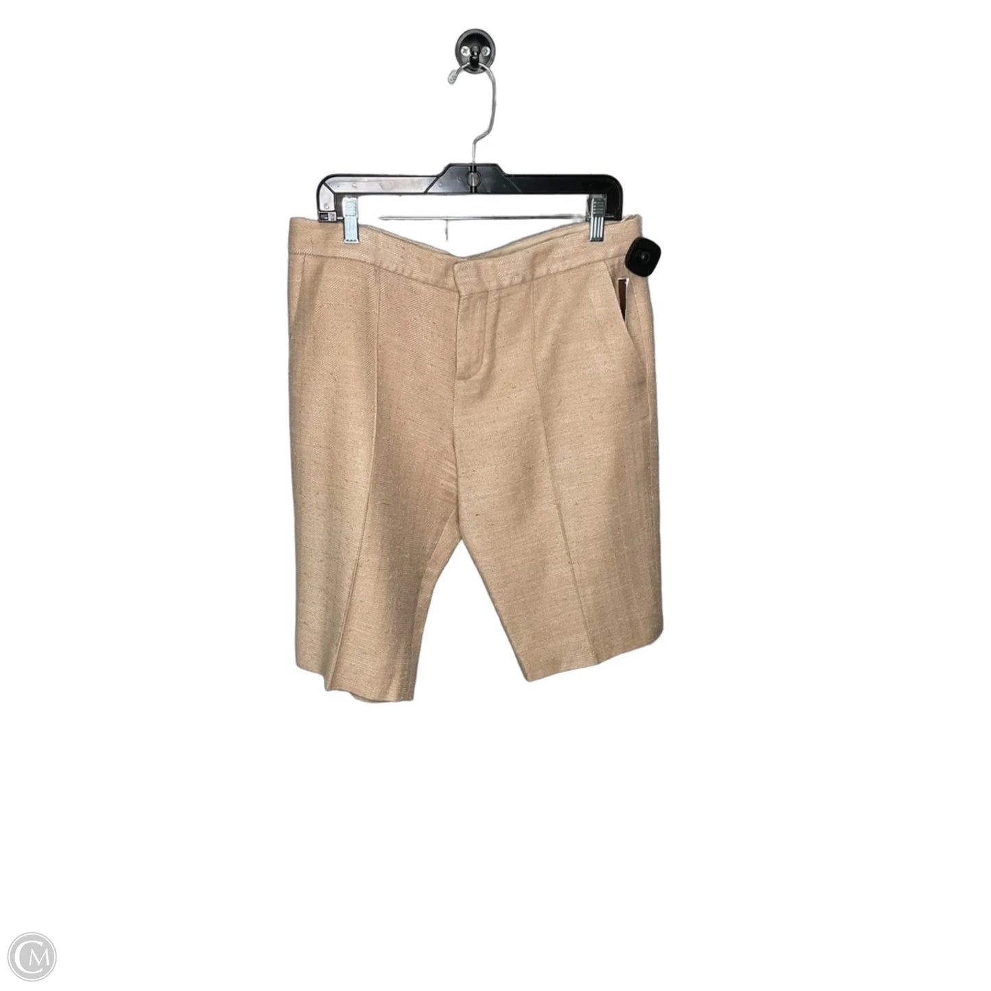 Shorts Luxury Designer By Chloe In Tan, Size: 14