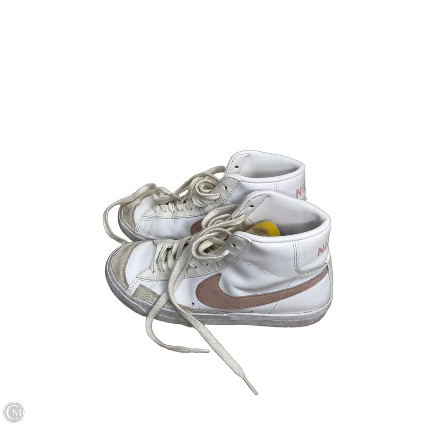 Shoes Athletic By Nike In Pink & White, Size: 8