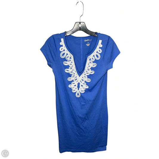 Dress Designer By Lilly Pulitzer In Blue, Size: S