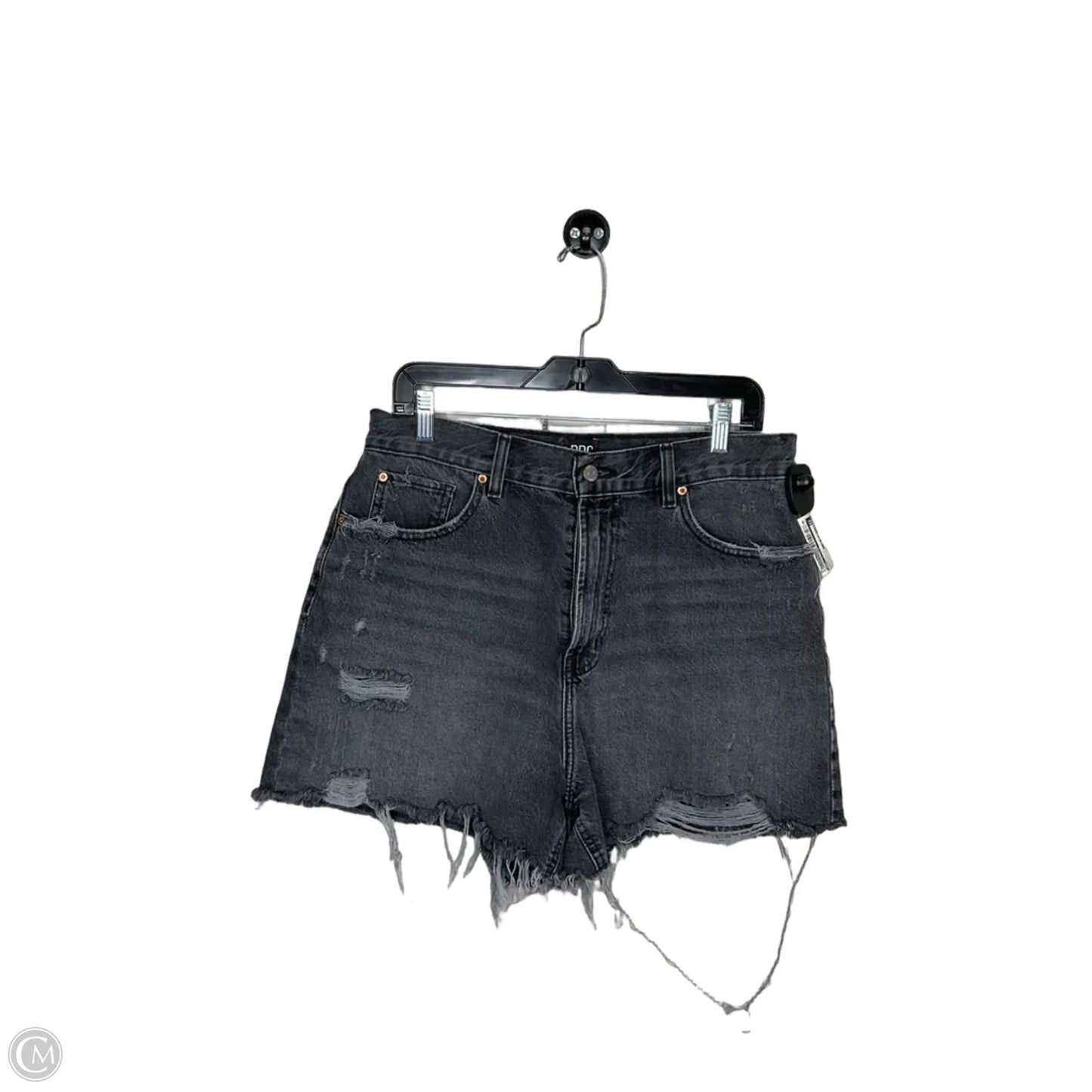 Shorts By Bdg In Black Denim, Size: 14