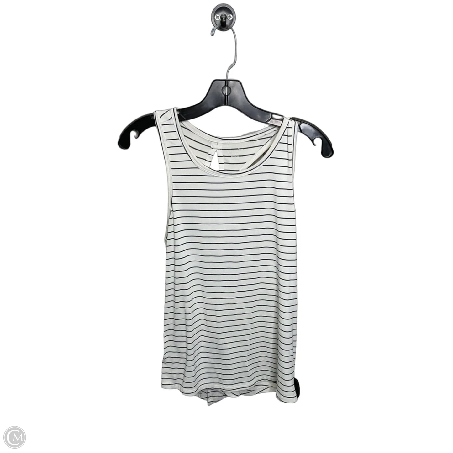 Athletic Tank Top By Old Navy In Striped Pattern, Size: M