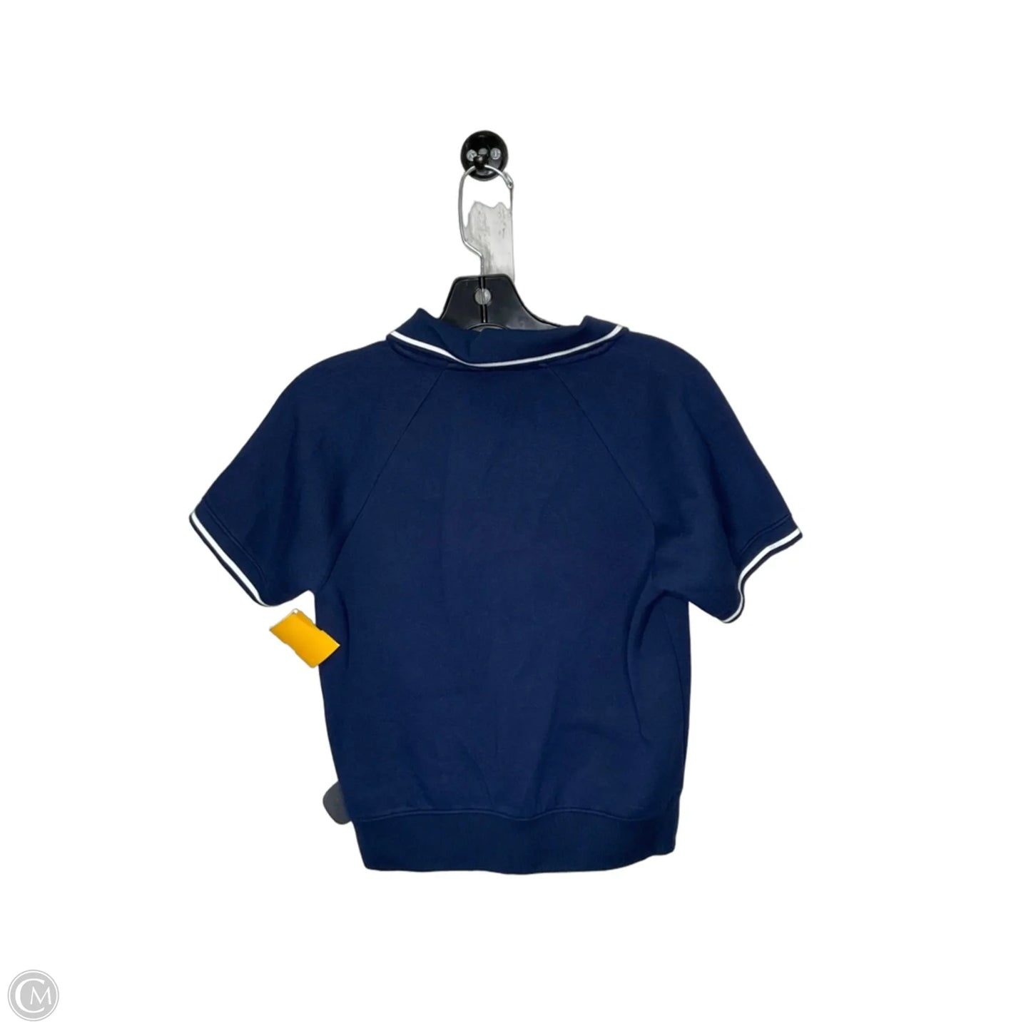 Top Short Sleeve By Spanx In Navy, Size: Xs