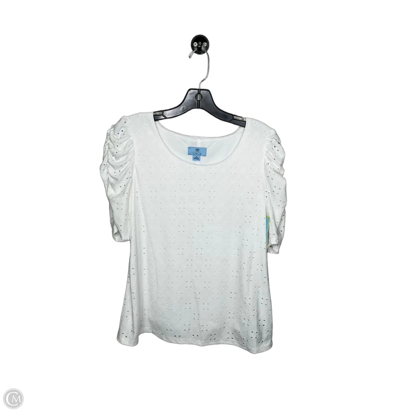 Top Short Sleeve By Maurices In White, Size: M