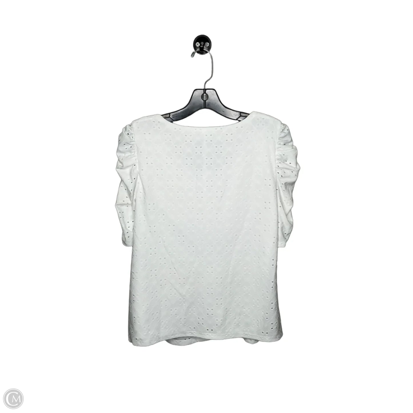 Top Short Sleeve By Maurices In White, Size: M