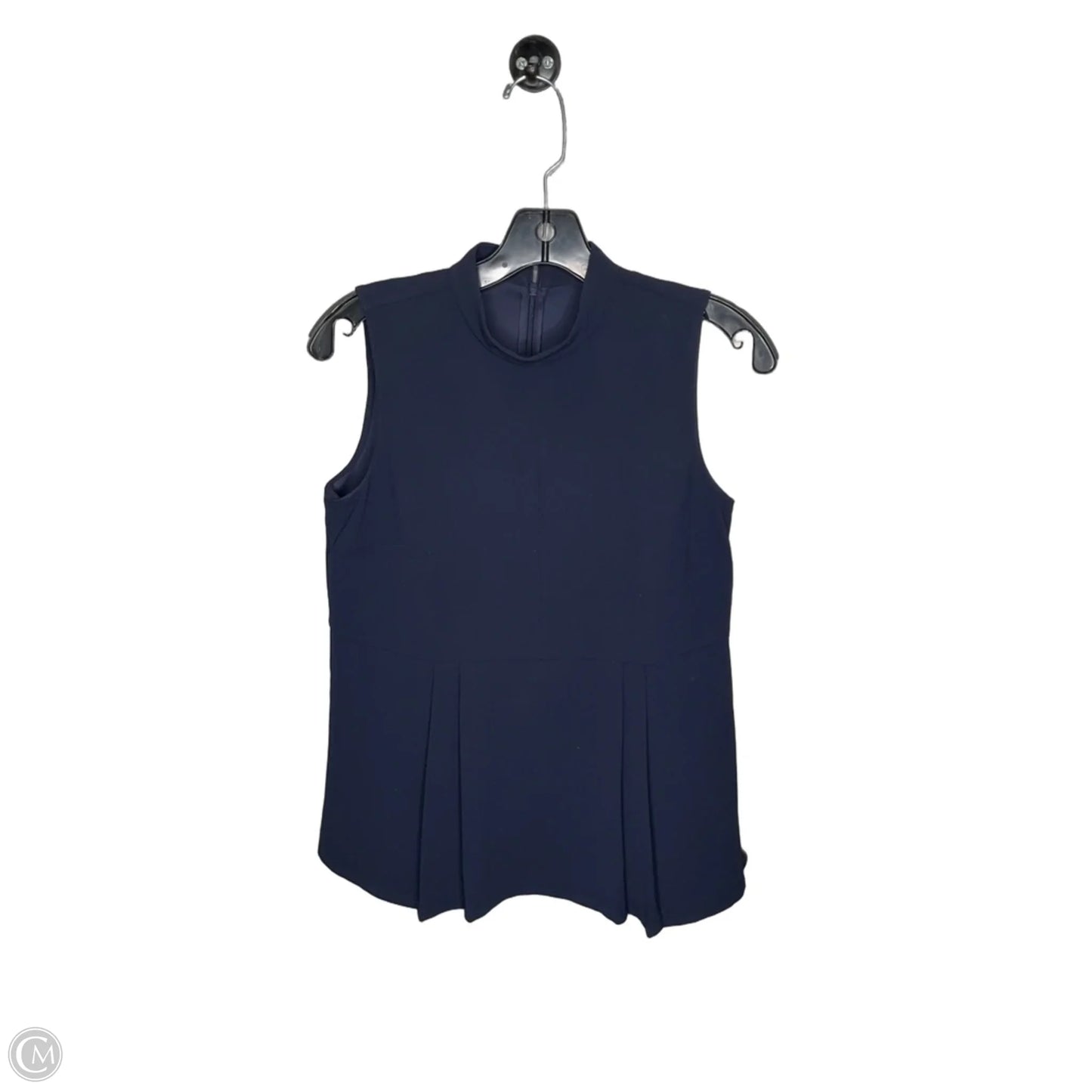 Top Sleeveless By Ann Taylor In Navy, Size: Xs