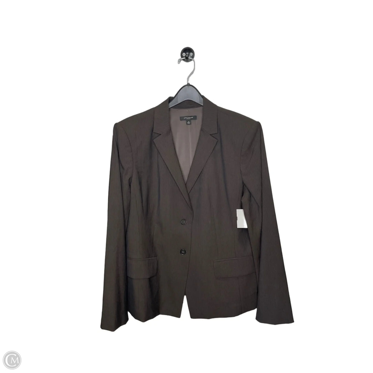 Blazer By Ann Taylor In Brown, Size: 18