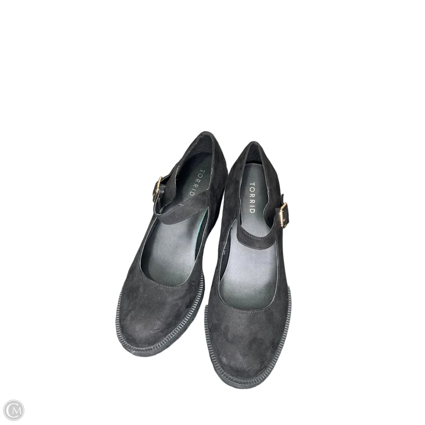 Shoes Heels Block By Torrid In Black, Size: 10.5