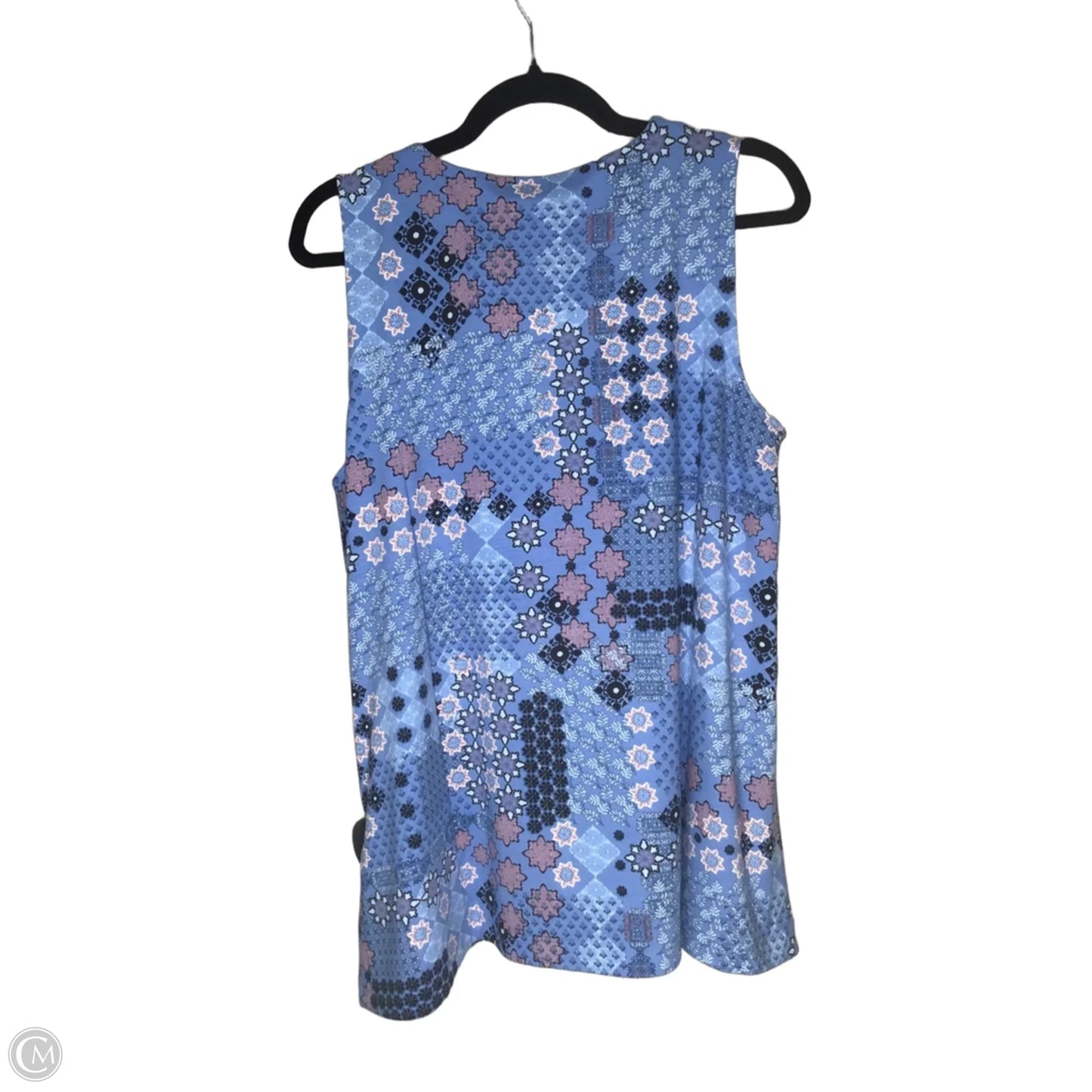 Top Sleeveless By J. Jill In Blue, Size: L