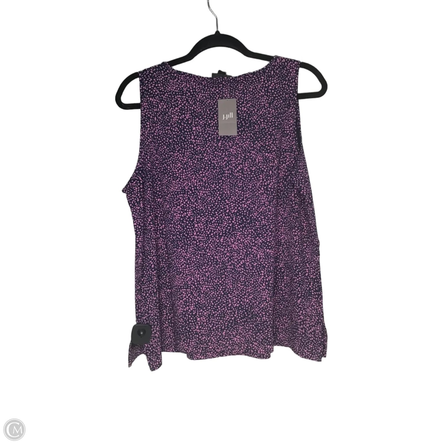 Top Sleeveless By J. Jill In Purple, Size: L