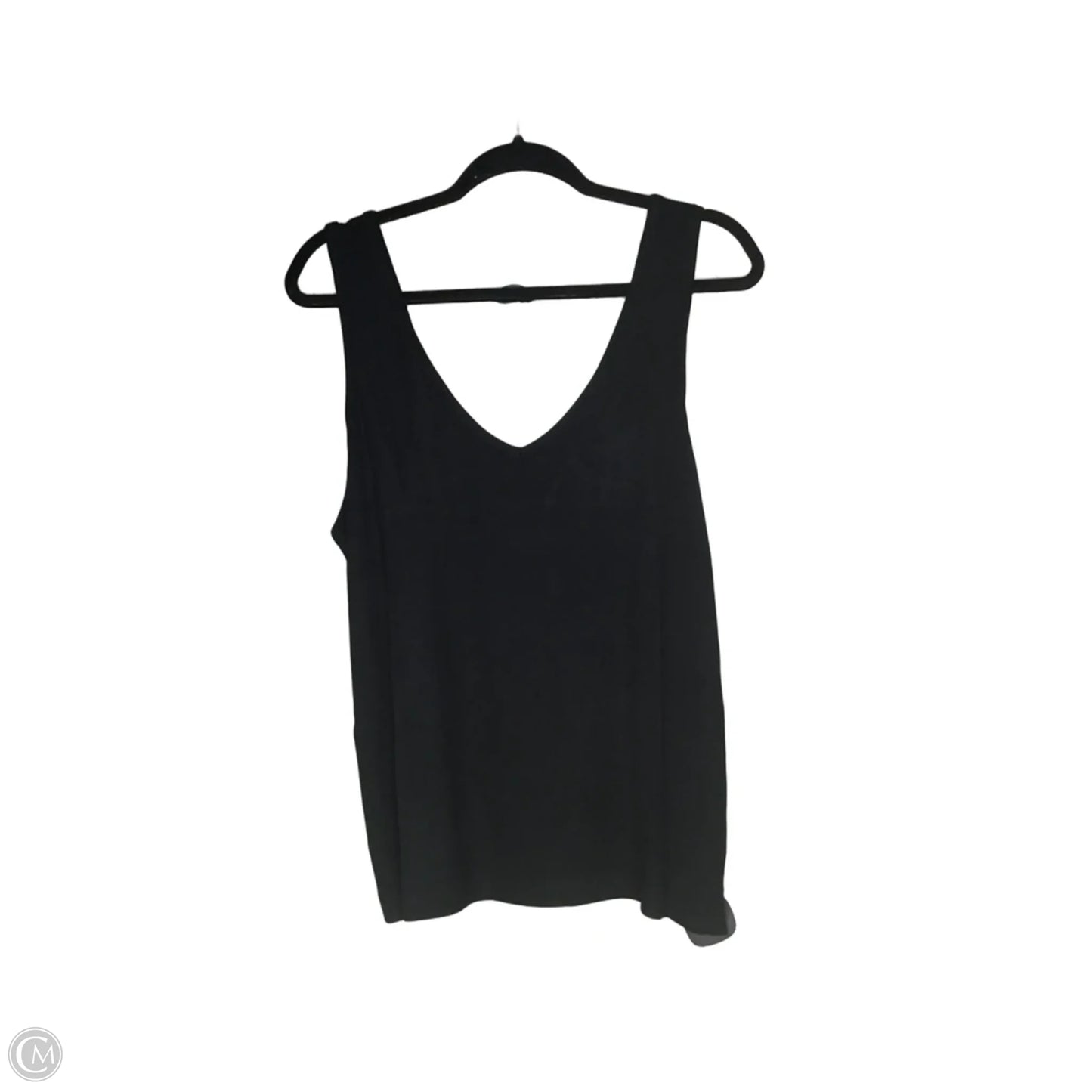Top Sleeveless By Cabi In Black, Size: L