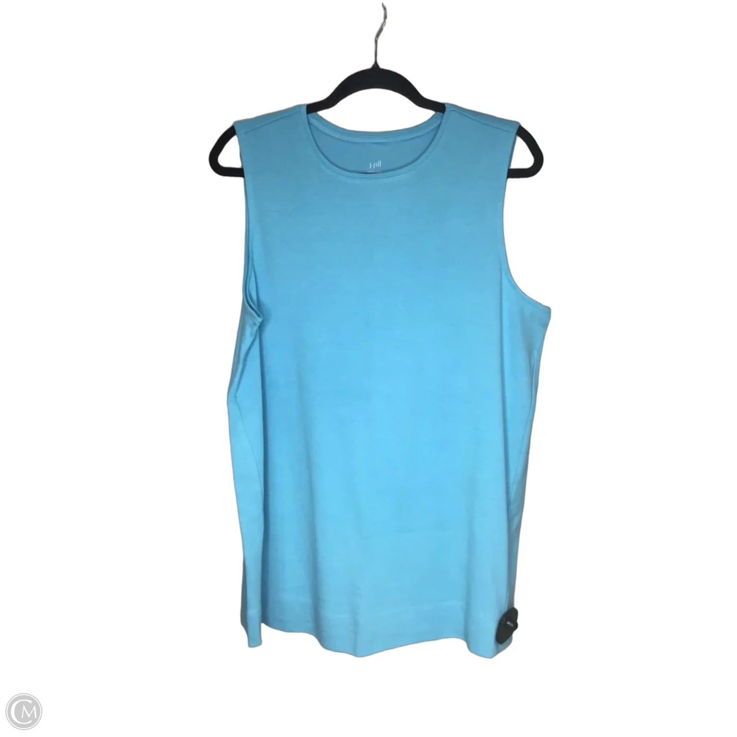 Top Sleeveless By J. Jill In Blue, Size: L