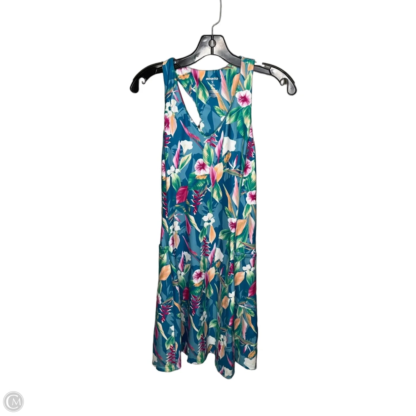 Athletic Dress By Marika In Floral Print, Size: M