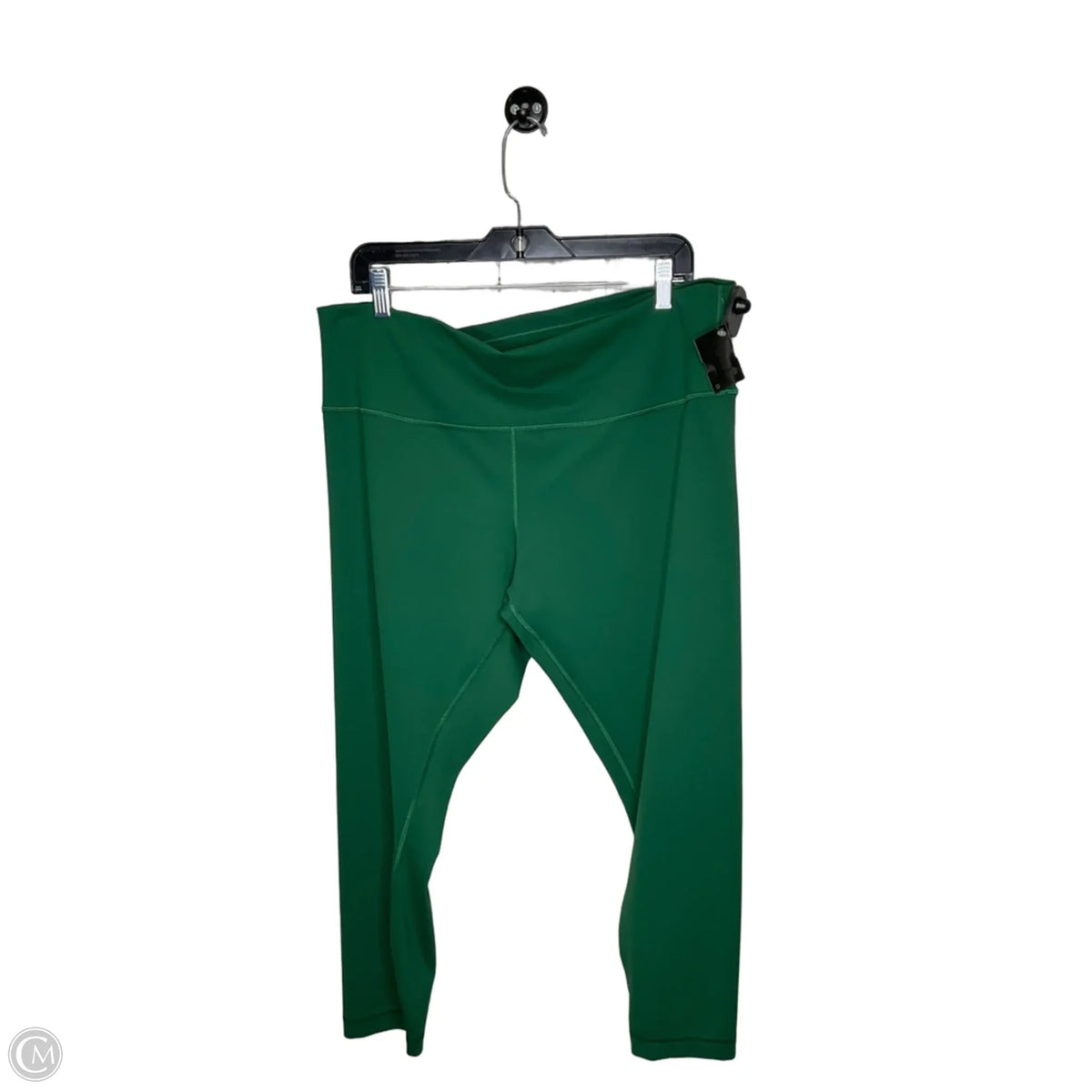 Athletic Leggings Capris By Lululemon In Green, Size: 10